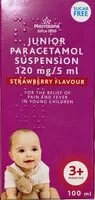 Mängden socker i Junior paracetamol suspension 120mg/5ml