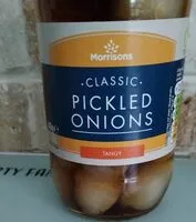 Mängden socker i Pickled onions