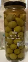 Mängden socker i Whole green olives