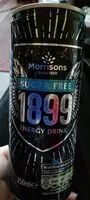 Mängden socker i Sugar free 1899 energy drink