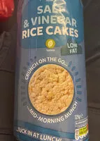 Mängden socker i Salt And Vinegar Rice Cakes