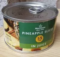 Mängden socker i Pineapple slices