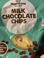 Mängden socker i Morrisons milk chocolate chips