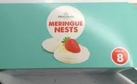 Mängden socker i Meringue Nests