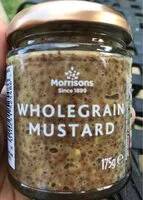 Mängden socker i Wholegrain mustard