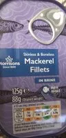 Mängden socker i Morrisons mackerel fillets