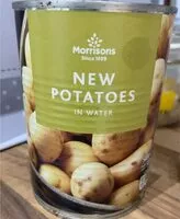 Mängden socker i New Potatoes