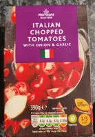 Mängden socker i Chopped Tomatoes with onion & garlic