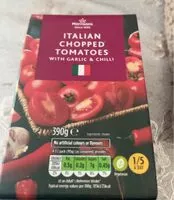 Mängden socker i Italian chopped tomatoes