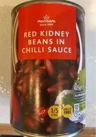 Mängden socker i Red kidney beans in chilli sauce