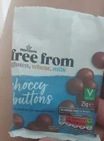 Mängden socker i Choccy buttons