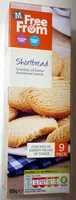 Mängden socker i Shortbread