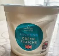 Mängden socker i Reduced fat creme fraiche
