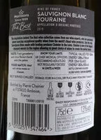 Mängden socker i Touraine Sauvignon blanc