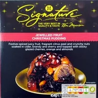 Mängden socker i Jewelled Fruit Christmas Pudding