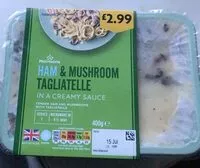 Mängden socker i Ham & Mushroom Tagliatelle