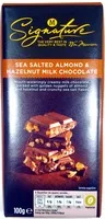 Mängden socker i Sea Salted Almond & Hazelnut Milk Chocolate