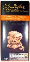 Mängden socker i Caramel & Raspberry White Chocolate