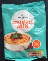 Mängden socker i Crumble Mix 227g