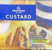 Mängden socker i Custard