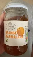 Mängden socker i Orange marmalade