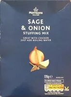 Mängden socker i Sage & onion stuffing mix