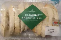 Mängden socker i Garlic Bread Slices