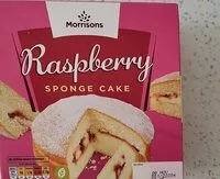 Mängden socker i Raspberry sponge cake  Morrisons