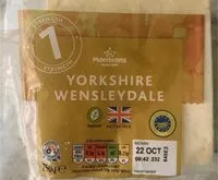Mängden socker i Yorkshire wensleydale