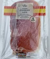 Mängden socker i Spanish Serrano Ham