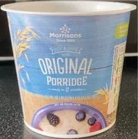 Mängden socker i Original Porridge
