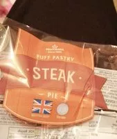 Mängden socker i Puff pastry steak pie