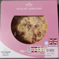 Mängden socker i Quiche Lorraine