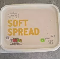 Mängden socker i Soft spread