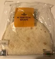 Mängden socker i Tortilla Wraps