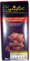 Mängden socker i Creamy Cappucino Milk Chocolate
