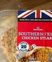 Mängden socker i Southern fried chicken steaks