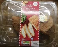 Mängden socker i Breaded chicken fillets