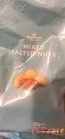 Mängden socker i Mixed salted nuts