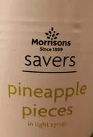 Mängden socker i Pineapple pieces
