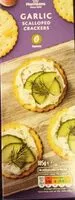 Mängden socker i Garlic scalloped crackers
