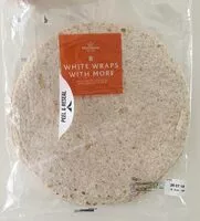 Mängden socker i 8 White Wraps With More