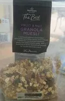 Mängden socker i Fruit & Nut Granola Muesli