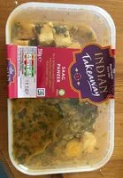 Mängden socker i Saag paneer