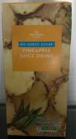 Mängden socker i Pineapple Juice Drink - No added sugar