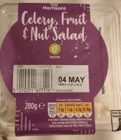 Mängden socker i Celery fruit and nut salad