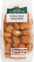 Mängden socker i Market St Chilli Rice Crackers