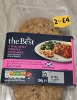 Mängden socker i 2 Thai Style Chunky Fishcakes