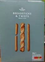 Mängden socker i Breads ticks & Twists