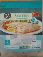 Mängden socker i Basa fillets